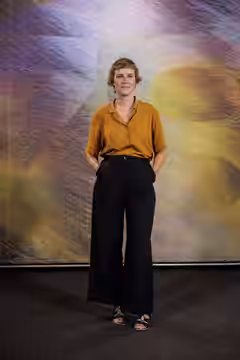 Actress Carla Juri attends the 'Donkey Days' photocall during the 78th Locarno Film Festival on August 10, 2025 in Locarno, Switzerland.