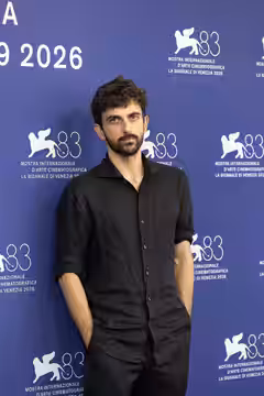 Yuval Abraham, director, at 83rd Venice International Film Festival in Venice, Italy for the film NAZA. (2026)