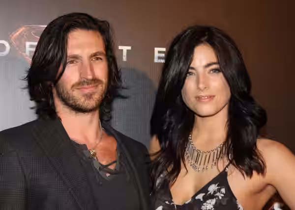 w:Eoin Macken & Charlotte Atkinson at Man of Steel premiere in Sydney, June 2013