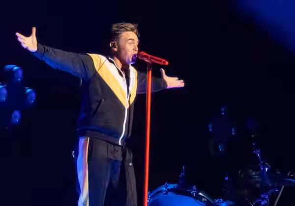 Jesse McCartney performing at Caesars Windsor, 2024-10-11