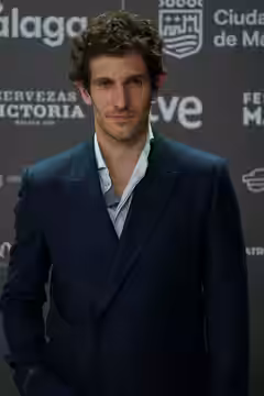 Quim Gutiérrez at the Red Carpet of the Malaga 2025 Festival at Malaga City Council
