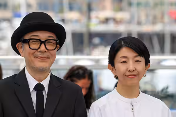 Lily Franky and Chie Hayakawa at 2025 Cannes Photocall