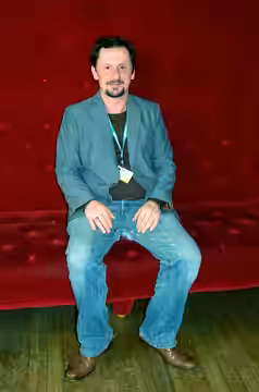Jean Luc Couchard en 2012 au Festival international du film francophone de Namur.