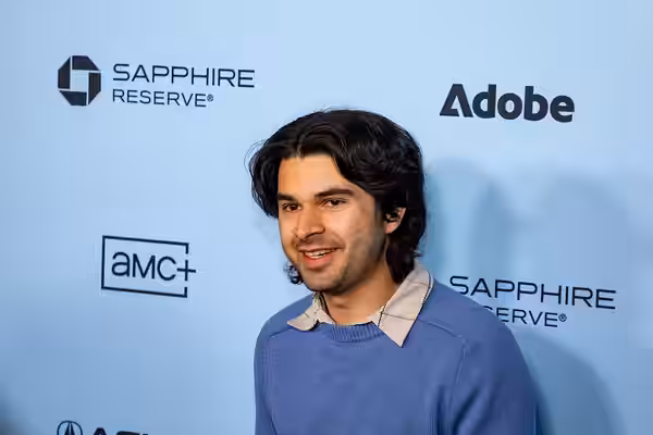 Daniel Zolghadri, actor, at the 2025 Sundance Film Festival for the movie If I Had Legs I'd Kick You. (2022)