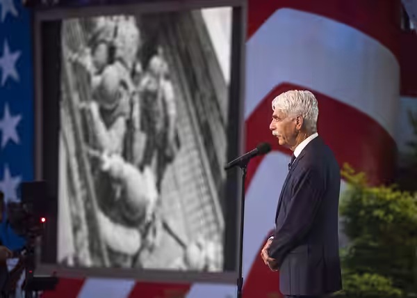 Actor Sam Elliott performs on stage during the National Memorial Day Concert on the west lawn of the U.S. Capitol, Washington, D.C., May 26, 2019. The concert’s