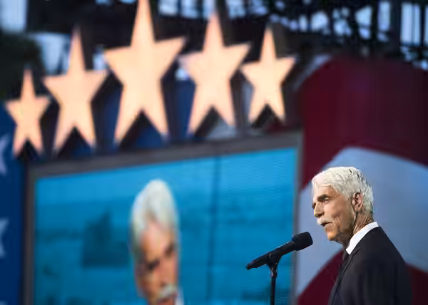 Actor Sam Elliott performs on stage during the National Memorial Day Concert on the west lawn of the U.S. Capitol, Washington, D.C., May 26, 2019. The concert’s