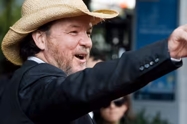 At the premiere of "Trigger", during the Toronto International Film Festival, 2010.