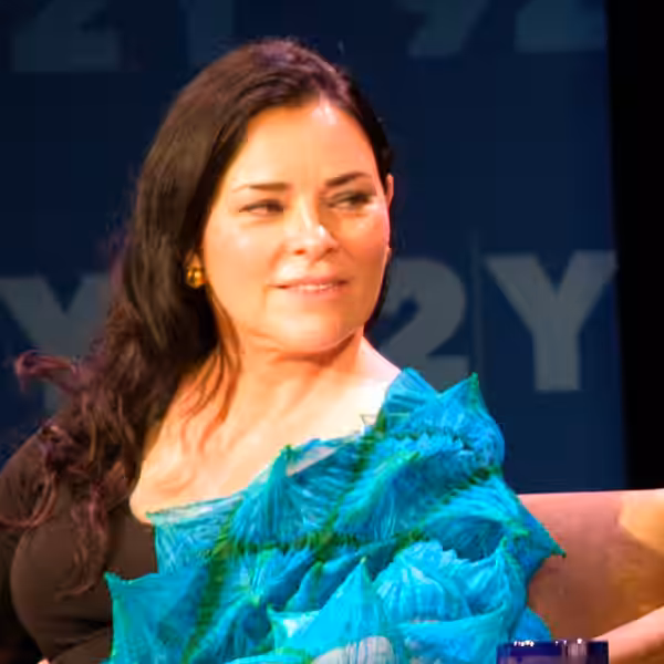 Author Diana Gabaldon and showrunner Ronald D. Moore at 92nd Street Y for the New York premiere of the first season of the TV series Outlander, which is based o (2014)