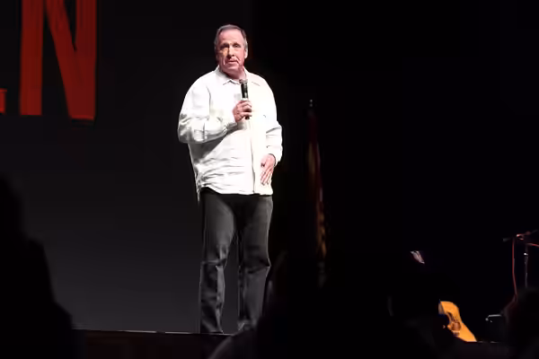 Comedian Jeff Allen speaking at FreePac, hosted by FreedomWorks, in Phoenix, Arizona. Please attribute to Gage Skidmore if used elsewhere. (2012)