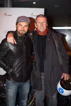 Daniel MacPherson and Tony Bonner, Ducati Launch 2011