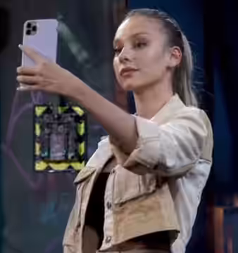 Ester Expósito en el programa La Resistencia (2022)