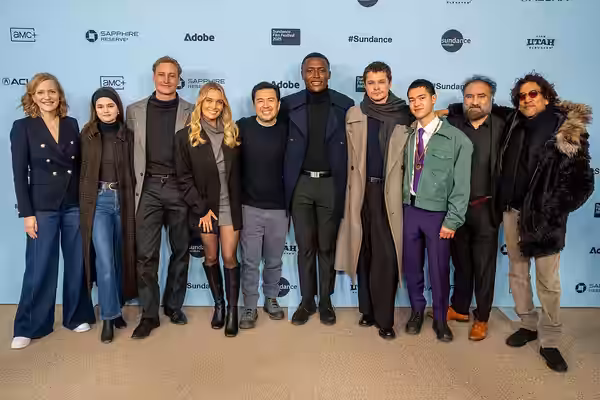 The cast of Last Days at the 2025 Sundance Film Festival