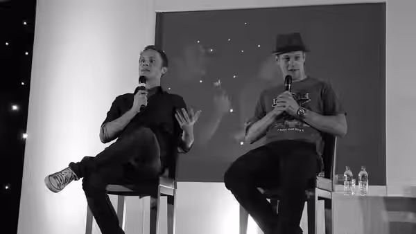 David Anders &amp; Zach Roerig (2011)