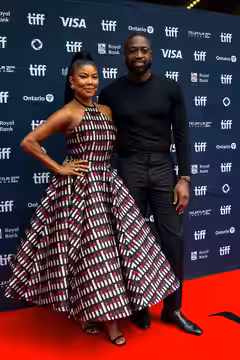 Gabrielle Union and Dwayne Wade at the 2024 Toronto International Film Festival (TIFF) for the movie Riff Raff. (2021)