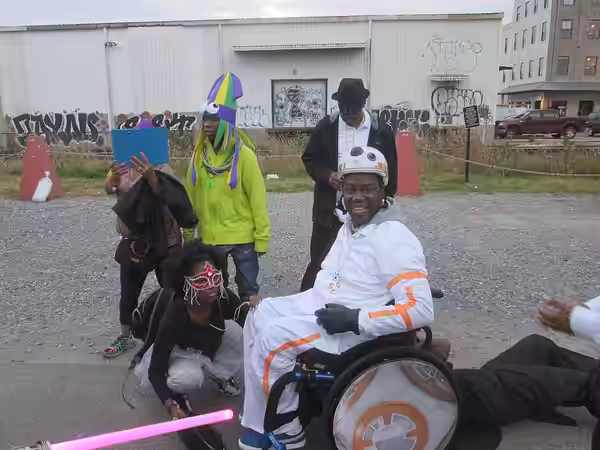 Chewbacchus parade in the Marigny & Bywater sections of New Orleans. (2016)