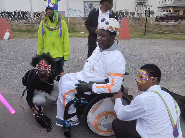 Chewbacchus parade in the Marigny & Bywater sections of New Orleans. (2016)