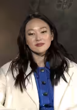 Yerin Ha being interviewed in March 2022