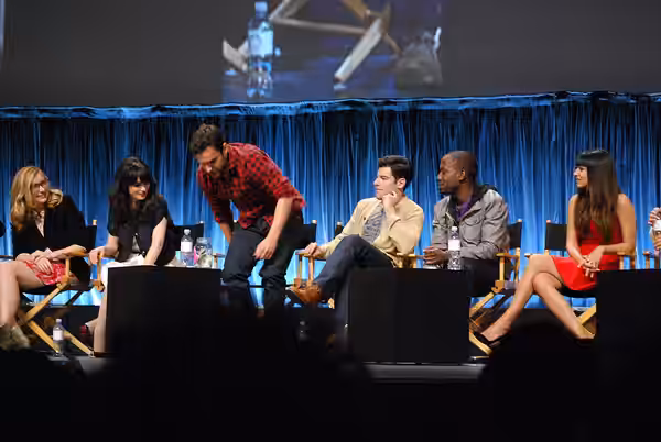 Elizabeth Meriwether, Zooey Deschanel, Jake Johnson, Max Greenfield, Lamorne Morris, Hannah Simone (2012)