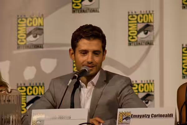 Julian Morris Taken at the 2015 Comic-Con International in San Diego.