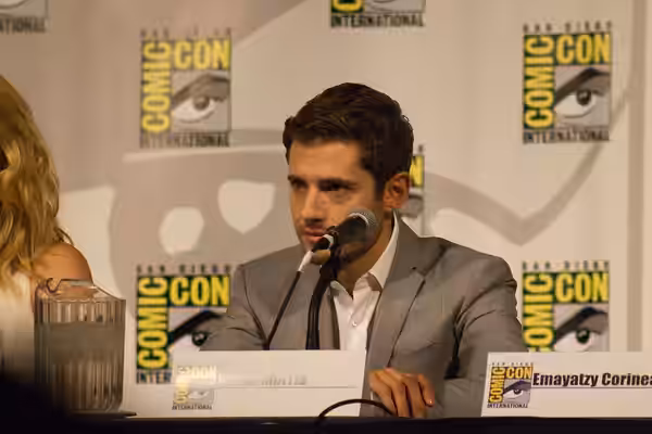 Julian Morris Taken at the 2015 Comic-Con International in San Diego.