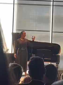 Heather Headley at Northwestern University in Chicago, Illinois on November 13, 2022