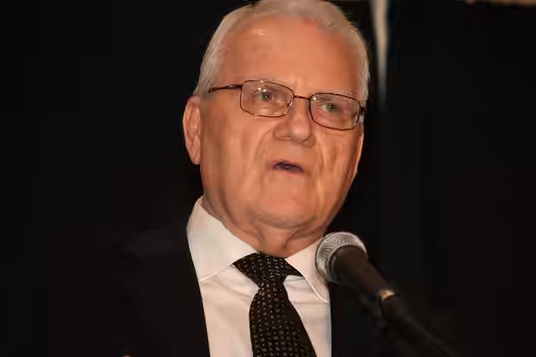 J. J. Dillon at the Hall of Heroes event as part of the Mid-Atlantic Fanfest in August 2014.