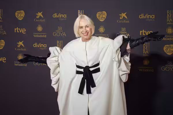 Susi Sánchez en la alfombra roja de los Premios Goya 2024 celebrados en Valladolid