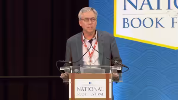 Carl Hiaasen at the 2016 National Book Festival