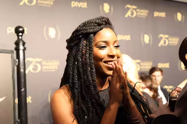 This photo includes Jessica Williams, a correspondent on "The Daily Show." (Photo/Sarah E. Freeman/Grady College, freemans@uga.edu in New York City, Georgia, on (2016)