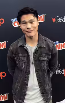 Australian actor John Kim at the Electric Entertainment Press Room, where the TV series The Librarians and the film Bad Samaritan were being promoted, on Thursd (2017)