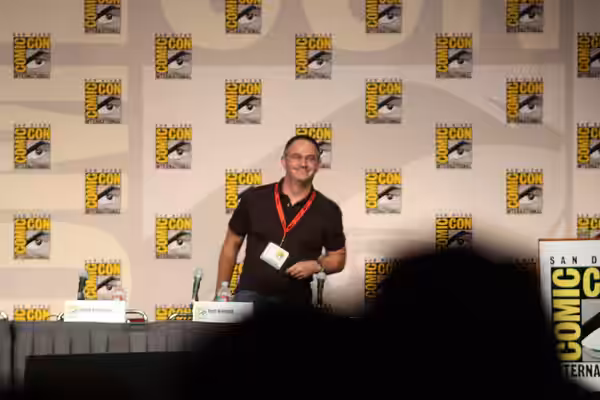 Hart Hanson at the Bones panel. (2009)