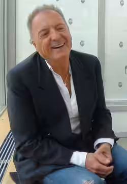 American actor Armand Assante, board member of the Bled Film Festival, interviewed by "Za misli", Slovenian media. (2014)
