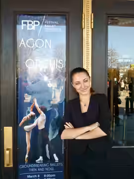 Sonya Belousova at the premiere of Orchis by Festival Ballet Providence. Choreography by Viktor Plotnikov. Premiered March 8, 2013