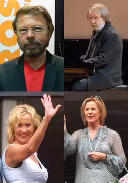 ABBA all members (montage) (2009)