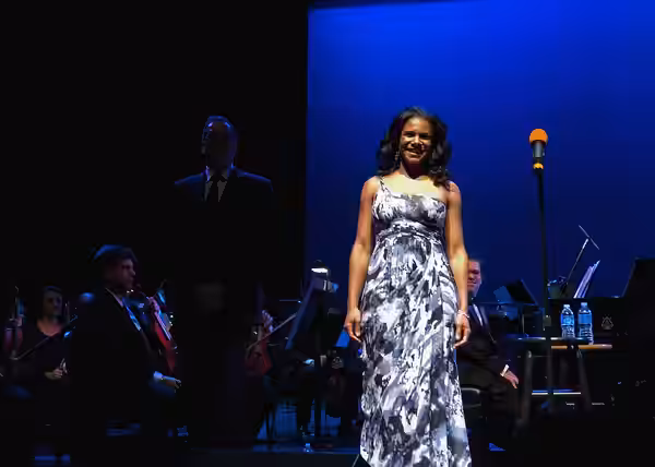 Audra McDonald performing at the Wright Center in in 2011