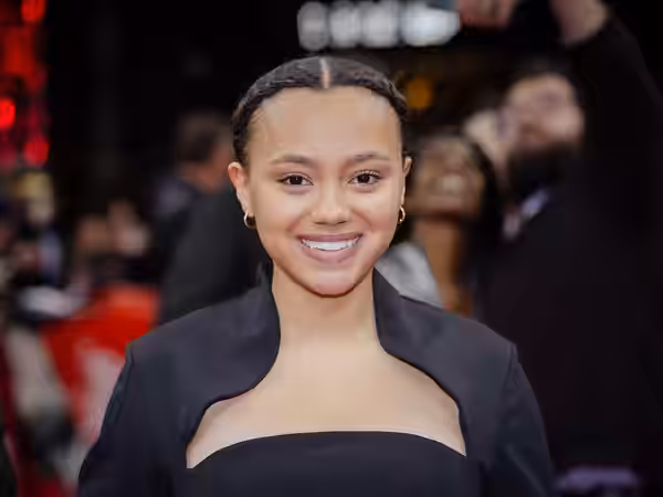 Actress India Brown at the 75th Berlin International Film Festival (2025)
