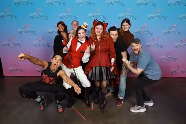 GalaxyCon Richmond in 2025 - Helluva Boss cast