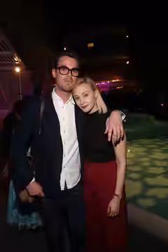 Matthew Hannam and Sarah Gadon. Photo: Jesse Grant. (2016)