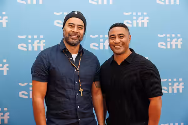 Miki Magasiva and Beulah Koale at the 2025 Seattle International Film Festival