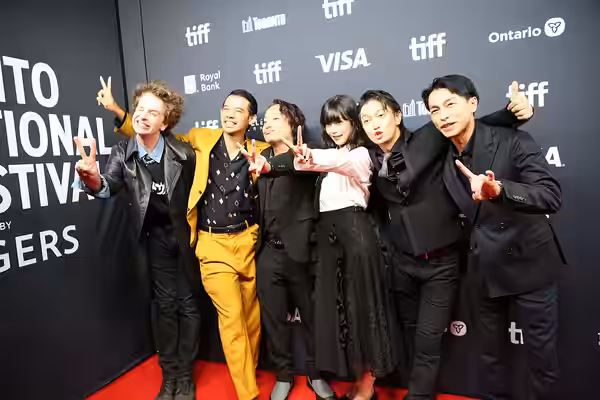 Rocko Zevenbergen, Leo Imamura, Kenichi Ugana, Natsuko, Yutaka Kyan, and Yuya Endo at the 2024 Toronto International Film Festival (TIFF) for the movie