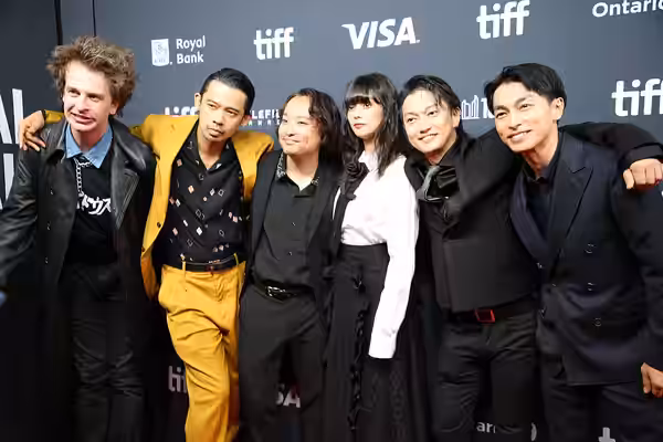 Rocko Zevenbergen, Leo Imamura, Kenichi Ugana, Natsuko, Yutaka Kyan, and Yuya Endo at the 2024 Toronto International Film Festival (TIFF) for the movie