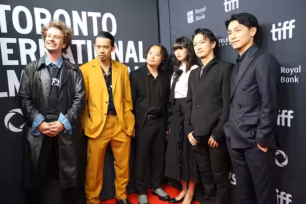 Rocko Zevenbergen, Leo Imamura, Kenichi Ugana, Natsuko, Yutaka Kyan, and Yuya Endo at the 2024 Toronto International Film Festival (TIFF) for the movie