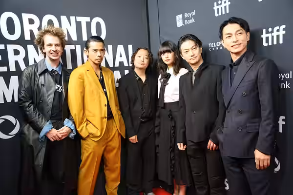 Rocko Zevenbergen, Leo Imamura, Kenichi Ugana, Natsuko, Yutaka Kyan, and Yuya Endo at the 2024 Toronto International Film Festival (TIFF) for the movie