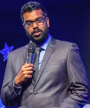 Romesh Ranganathan at the NFRN (National Federation of Retail Newsagents) Awards 2013