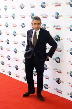 Johnny English Reborn Movie Premiere Rowan Atkinson (2011)