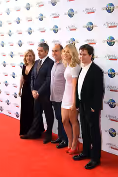 The cast of 'Johnny English Reborn' at the movie premiere in Sydney, Australia. (2011)