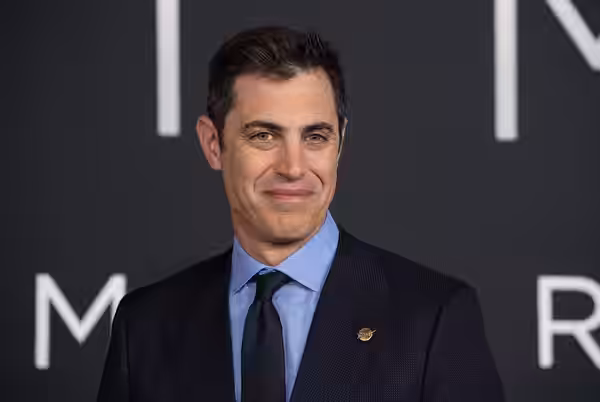 Executive Producer and writer Josh Singer arrives on the red carpet for the premiere of the film "First Man" at the Smithsonian National Air and Space Museum Th