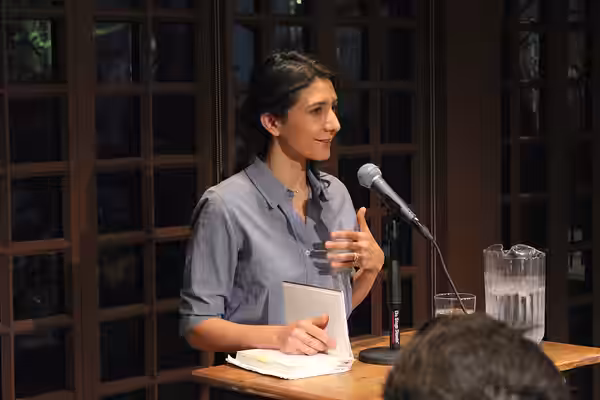 Ottessa Moshfegh at the Kelly writers house March 2020