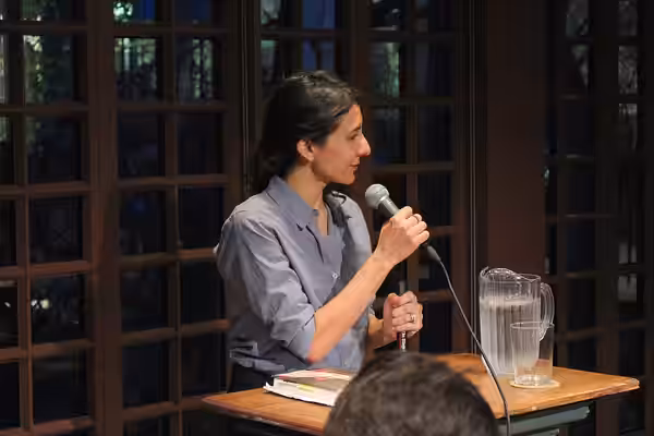 Ottessa Moshfegh at the Kelly writers house March 2020