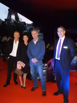Ambassadeur Lexus avec Thierry Lhermite et Virginie Ledoyen (2012)